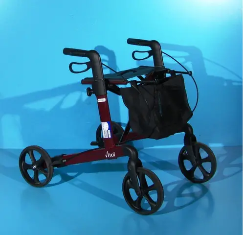Cadru de mers cu roti din aluminiu  Russka
