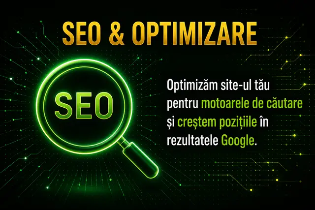 Dezvoltare Software, Aplicatii Web, SEO Marketing