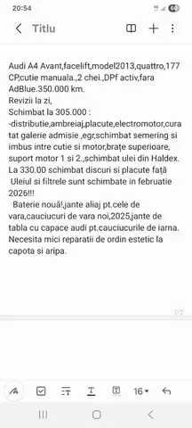 De vanzare Audi A 4,Quattro.