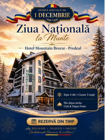 Oferta 1 Decembrie la Predeal