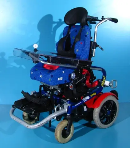 Carucior electric pentru copii