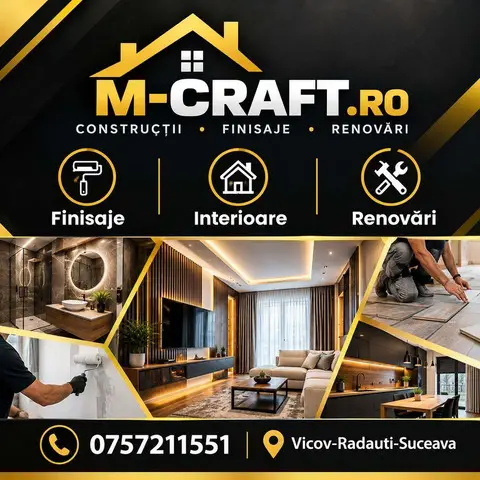 M-Craft – Finisaje interioare si renovari case