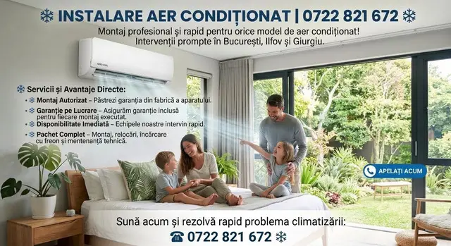 Instalare aer conditionat